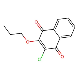 Compound C13H11ClO3 structure
