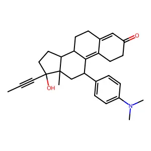 mifepristone structure