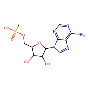 Compound C11H16N5O6P structure