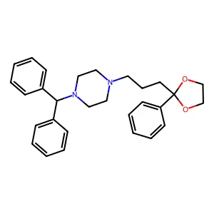 Compound C29H34N2O2 structure