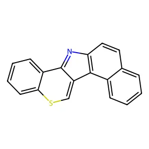 Benzo[e][1]benzothiopyrano[4,3-b]indole structure