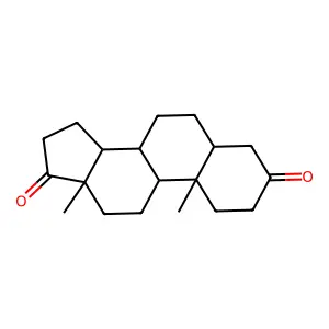 Androstanedione structure