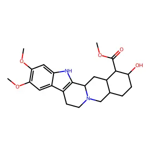 10,11-Dimethoxy-17-epi-alpha-yohimbine structure