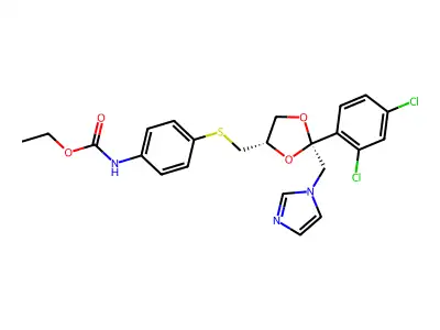 Tubulozole structure