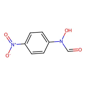 N-Formyl-4-nitrophenylhydroxylamine structure