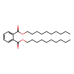 DIDECYL PHTHALATE structure