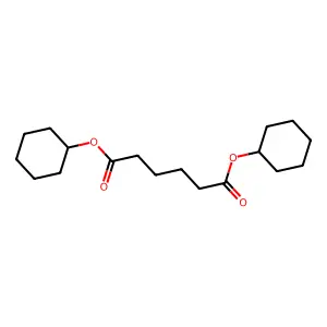 DICYCLOHEXYL ADIPATE structure