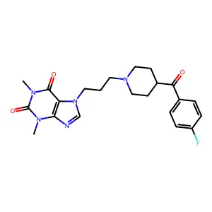 Fluprophylline structure