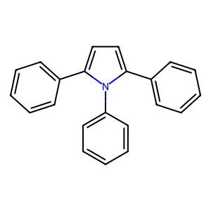 1,2,5-Triphenylpyrrole structure