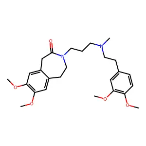 Zatebradine structure