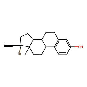 Compound C20H23BrO structure