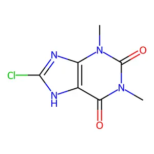 Compound C7H7ClN4O2 structure