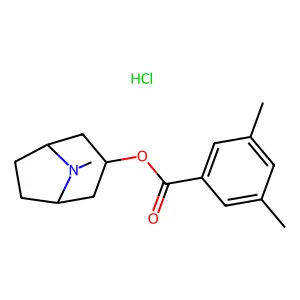 Tropanserin hydrochloride structure