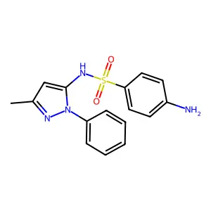 Sulfapyrazole structure