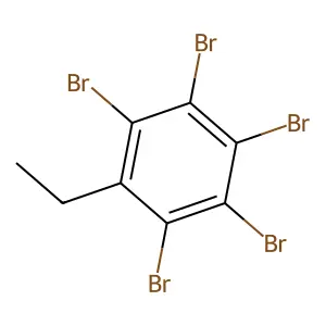 Compound C8H5Br5 structure