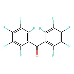 Decafluorobenzophenone structure