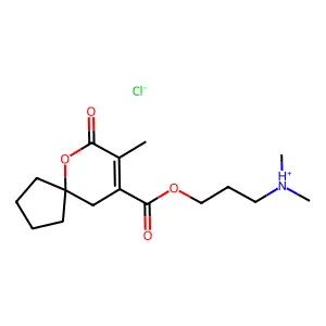 N-Dimethylaminopropyl oxycarbonyle-3 spirolactone chlorhydrate [French] structure