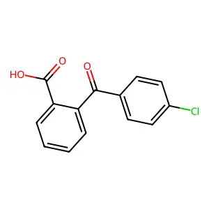 Compound C14H9ClO3 structure