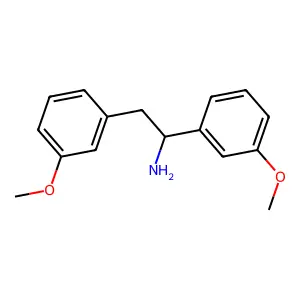 1,2-bis(3-methoxyphenyl)ethan-1-amine structure