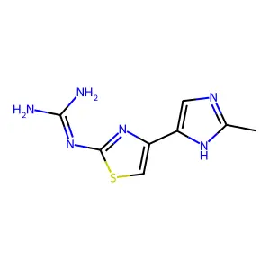 Zaltidine structure
