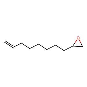1,2-Epoxy-9-decene structure