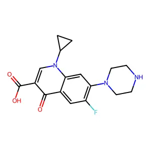 ciprofloxacin structure