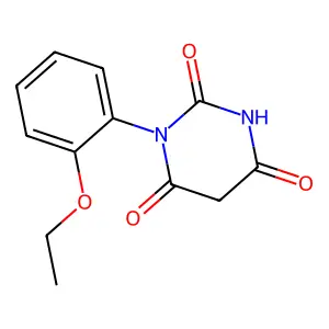 1-(2-Ethoxy-phenyl)-pyrimidine-2,4,6-trione structure