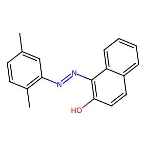 1-[(2,5-dimethylphenyl)diazenyl]naphthalen-2-ol structure
