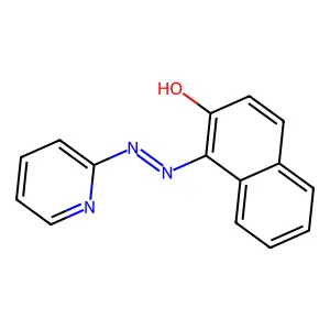 1-(2-Pyridylazo)-2-naphthol structure