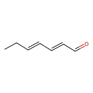 hepta-2,4-dienal structure