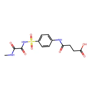 Compound C13H15N3O7S structure