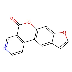 Pyrido(3,4-c)psoralen structure