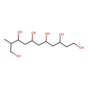 1,3,5,7,9,11-Undecanehexol, 2-methyl- structure