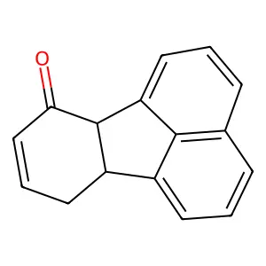10,10a-dihydro-6bH-fluoranthen-7-one structure