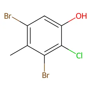 Compound C7H5Br2ClO structure