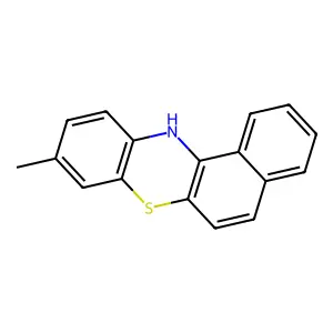 12H-Benzo[a]phenothiazine, 9-methyl- structure