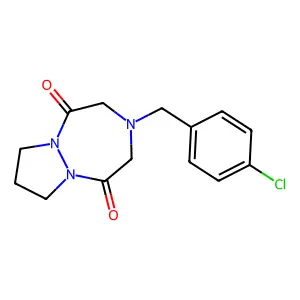 Compound C14H16ClN3O2 structure