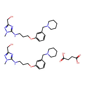 LAVOLTIDINE SUCCINATE structure