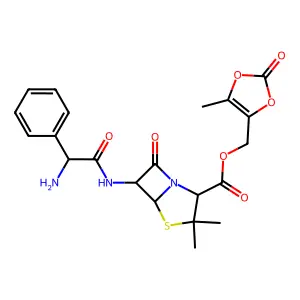 Lenampicillin structure