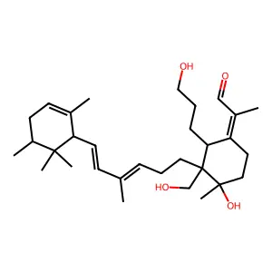 Compound C31H50O4 structure