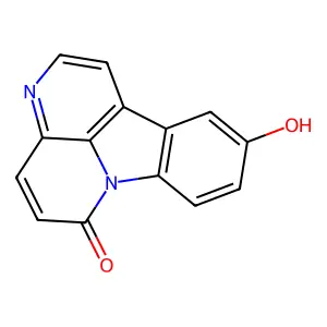 10-hydroxycanthin-6-one structure