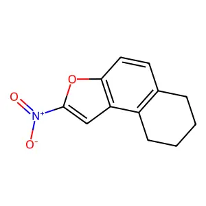 NAPHTHO(2,1-b)FURAN, 6,7,8,9-TETRAHYDRO-2-NITRO- structure