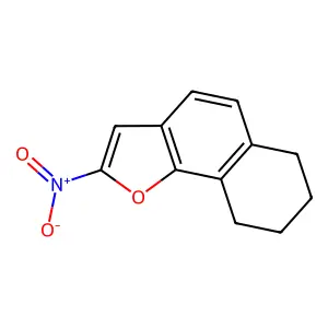 NAPHTHO(1,2-b)FURAN, 6,7,8,9-TETRAHYDRO-2-NITRO- structure
