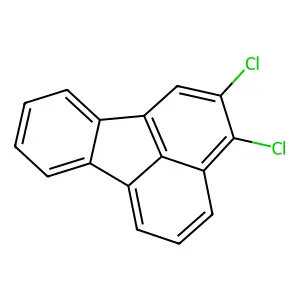 Compound C16H8Cl2 structure