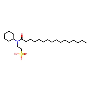 N-Palmitoyl-N-cyclohexyltaurin structure