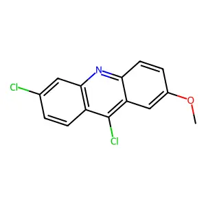 6,9-Dichloro-2-methoxyacridine structure