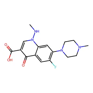 Compound C16H19FN4O3 structure