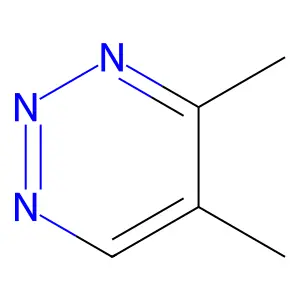 1,2,3-Triazine, 4,5-dimethyl- structure