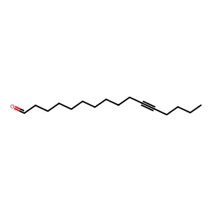 11-Hexadecynal structure