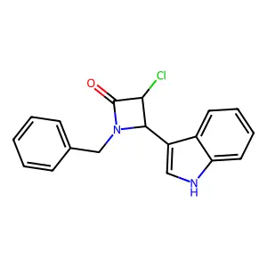 Compound C18H15ClN2O structure